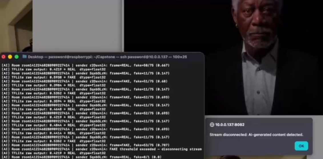 Real-time Deepfake Image Detection screenshot